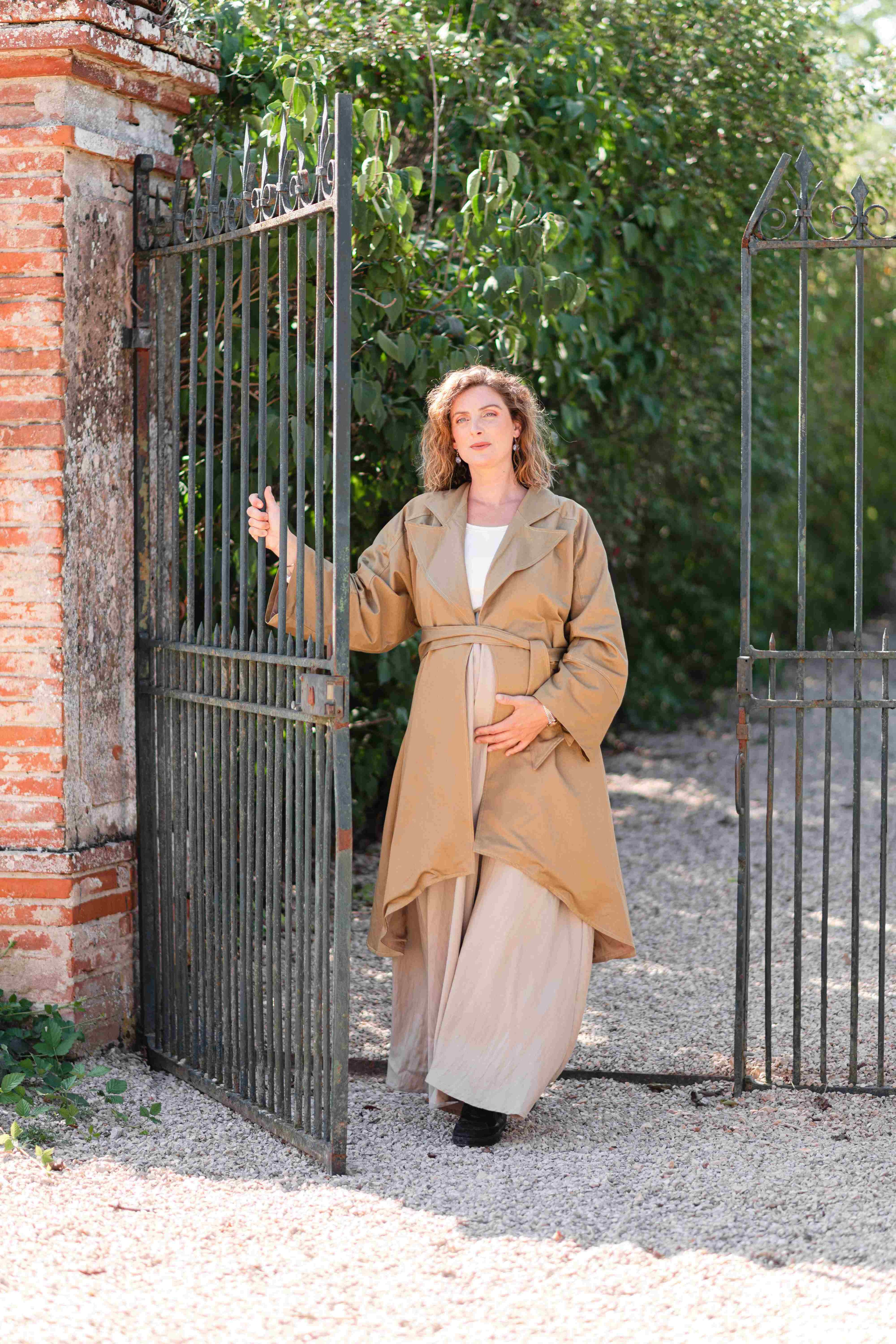 Elora, la Distinguée - Manteau effet dégradé