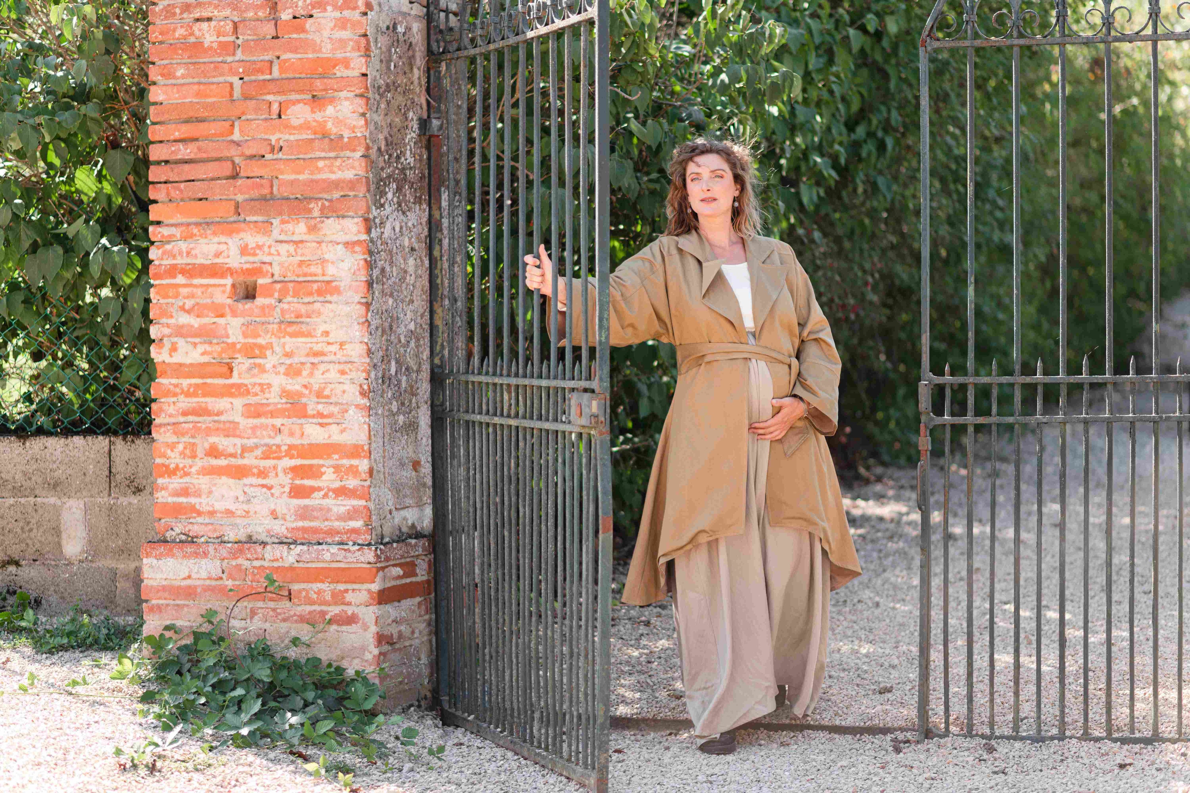 Elora, la Distinguée - Manteau effet dégradé
