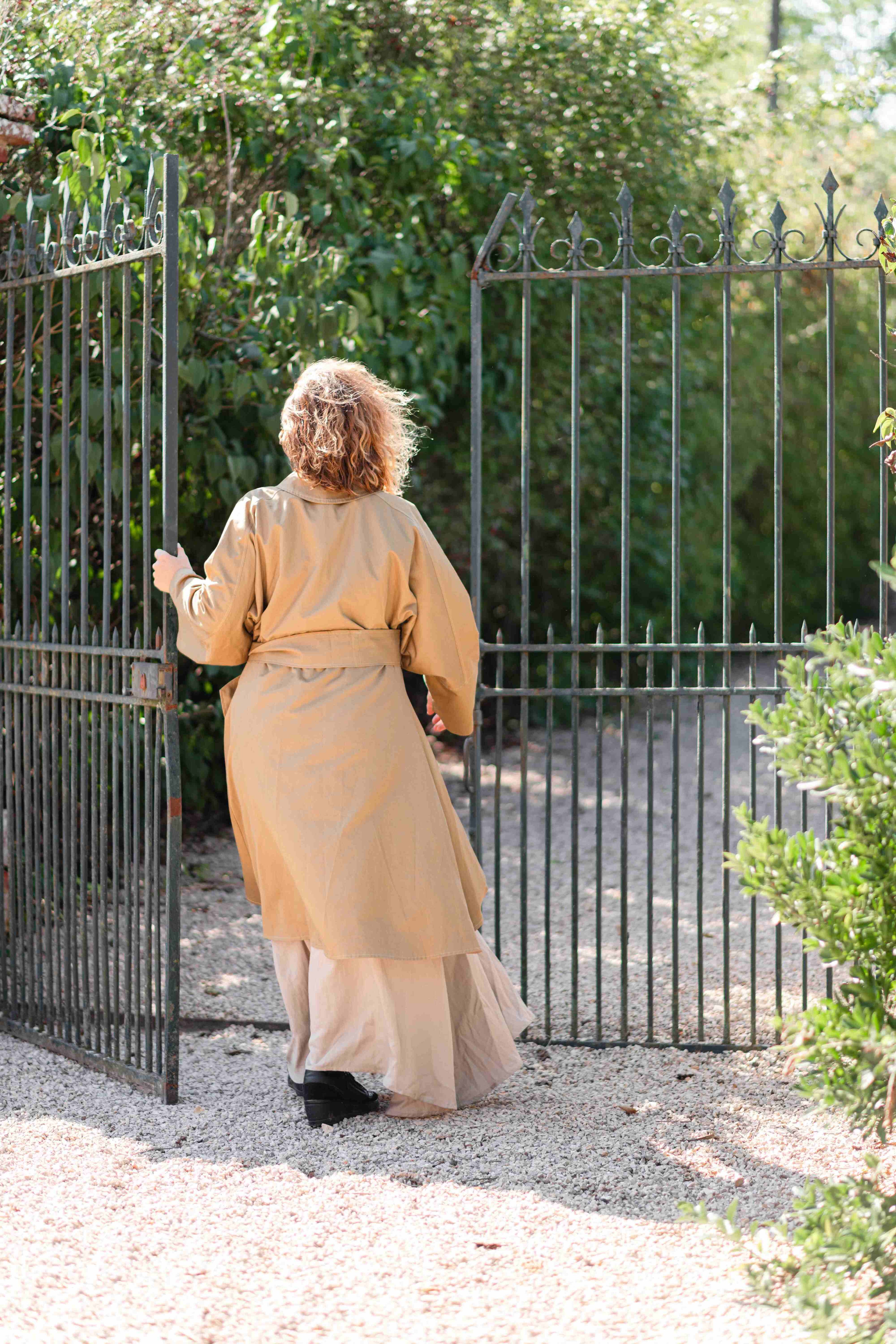 Elora, la Distinguée - Manteau effet dégradé