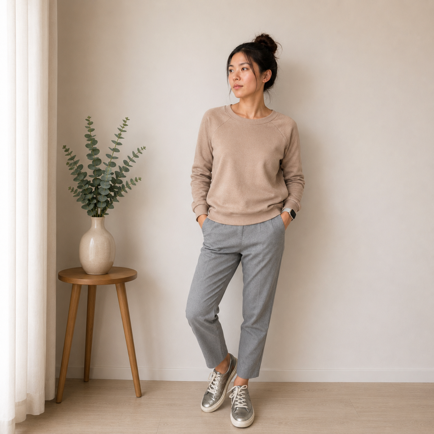 Léa, la Décontractée - Sweat zippé (allaitement)
