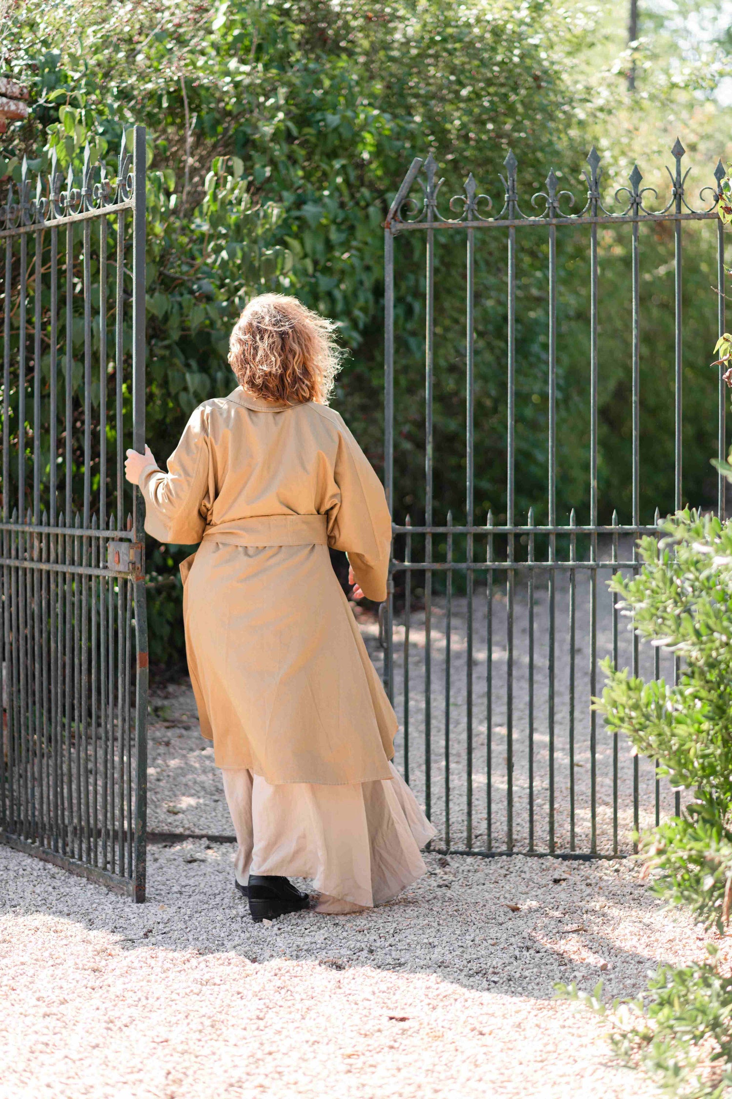 Elora, la Distinguée - Manteau effet dégradé