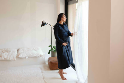 Hana, la Sophistiquée - Robe élégante et longue (allaitement)