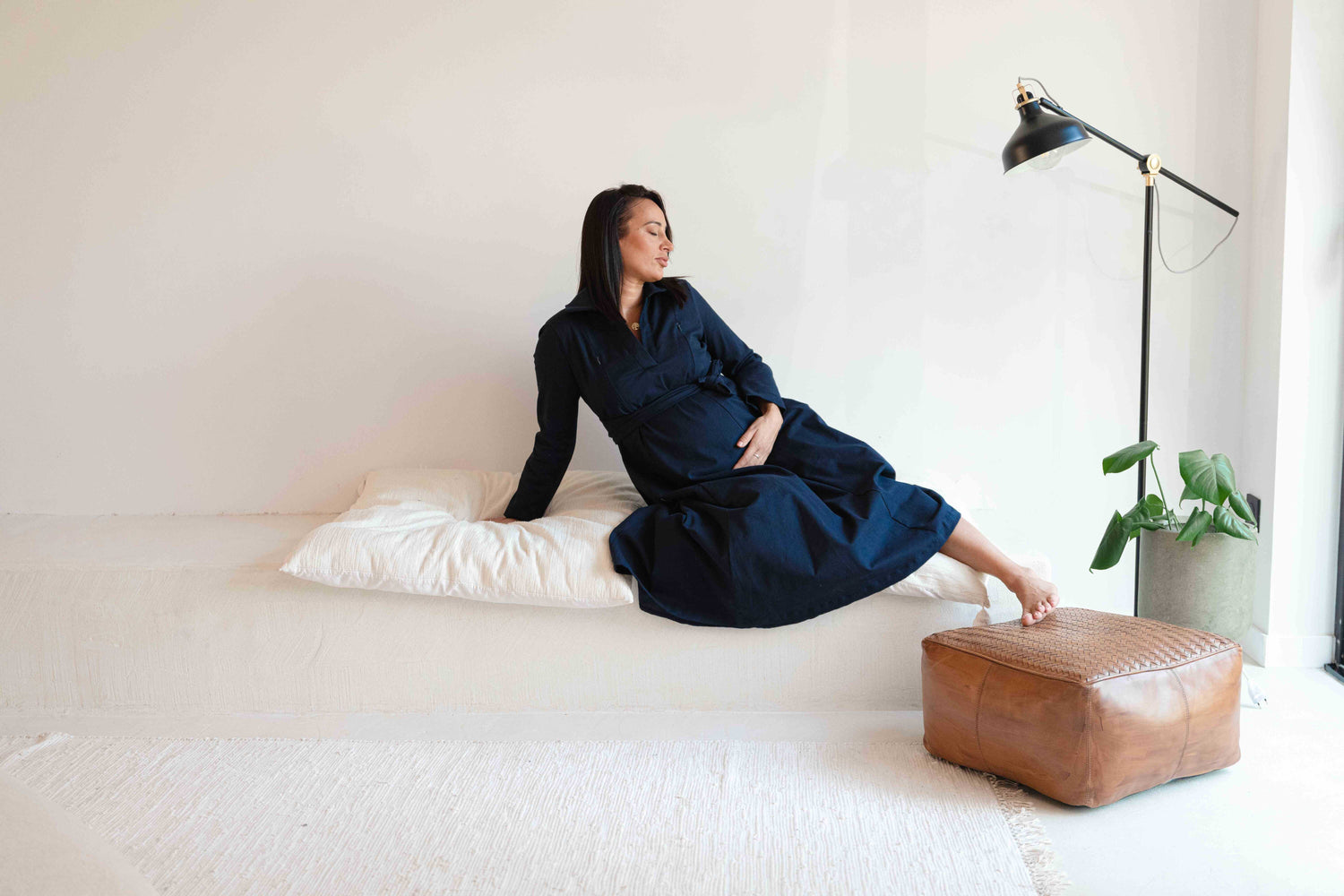 Hana, la Sophistiquée - Robe élégante et longue (allaitement)