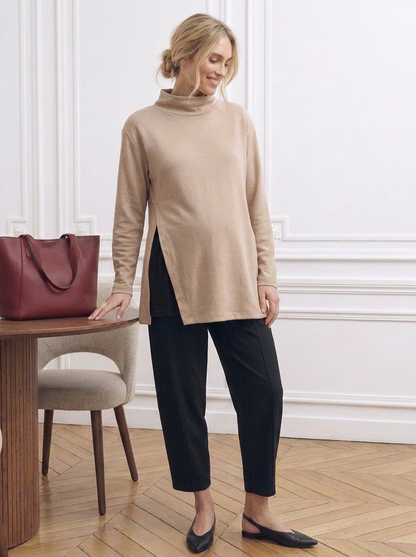 Sarah, the Delicate - Top with side openings (breastfeeding)